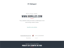 Tablet Screenshot of igorilles.com
